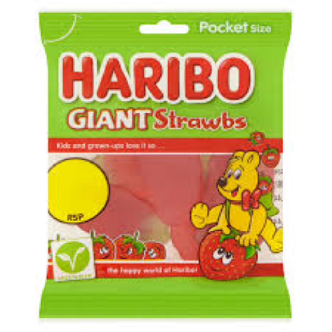 HARIBO GIANT STRAW 60G